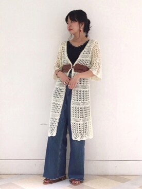 るこ。さん（レディース・170cm）の夏コーディネート