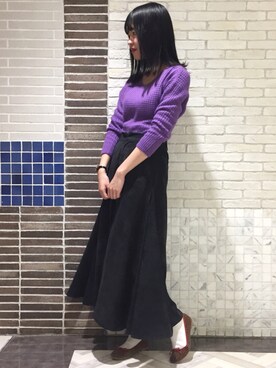 るこ。さん（レディース・170cm）の冬コーディネート