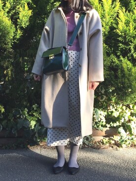 るこ。さん（レディース・170cm）の冬コーディネート