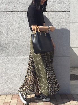 るこ。さん（レディース・170cm）の春コーディネート