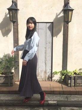 るこ。さん（レディース・170cm）の秋コーディネート