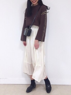 るこ。さん（レディース・170cm）の冬コーディネート