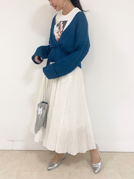 るこ。さん（レディース・170cm）の春コーディネート