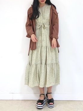 るこ。さん(レディース・170cm)の春コーディネート