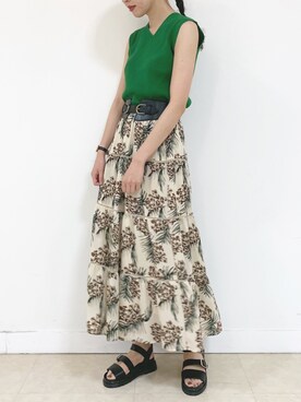 るこ。さん(レディース・170cm)の夏コーディネート