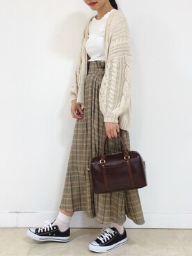 るこ。さん（レディース・170cm）の秋コーディネート