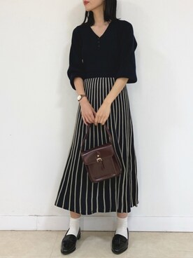 るこ。さん（レディース・170cm）の秋コーディネート