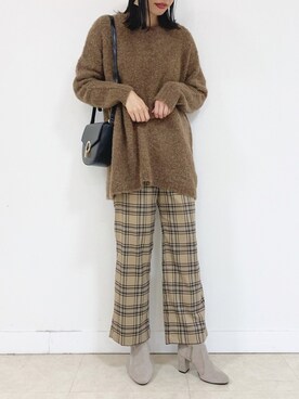 るこ。さん(レディース・170cm)の秋コーディネート