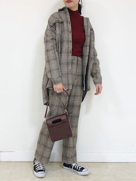 るこ。さん（レディース・170cm）の冬コーディネート
