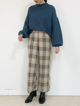 るこ。さん（レディース・170cm）の冬コーディネート