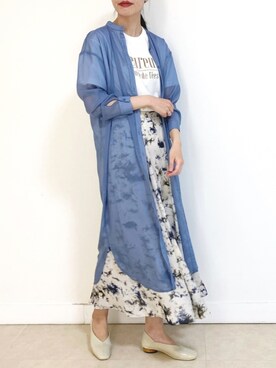 るこ。さん（レディース・172cm）の春コーディネート