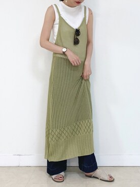 るこ。さん（レディース・172cm）の夏コーディネート