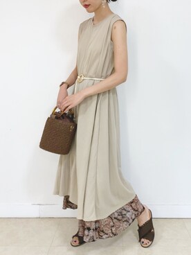 るこ。さん(レディース・172cm)の夏コーディネート