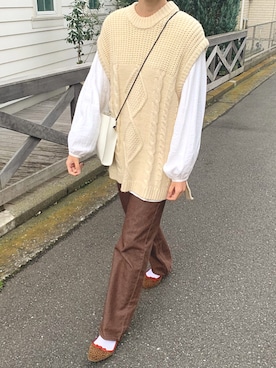 るこ。さん（レディース・170cm）の秋コーディネート