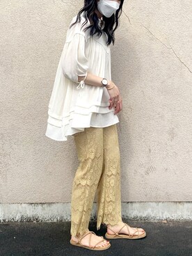 るこ。さん（レディース・170cm）の春コーディネート