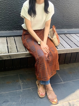 るこ。さん(レディース・170cm)の春コーディネート