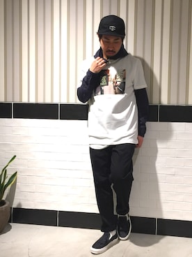 ごんさん（メンズ・166cm）の春コーディネート