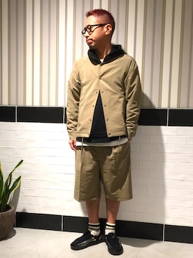 ごんさん（メンズ・166cm）の春コーディネート