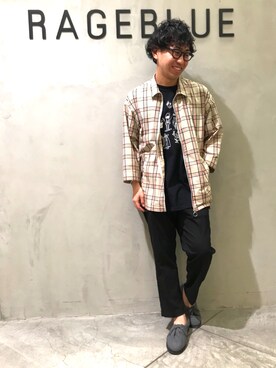 ごんさん（メンズ・166cm）の夏コーディネート