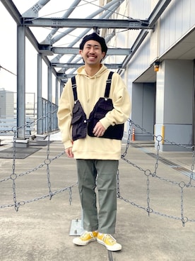 ごんさん（メンズ・165cm）の春コーディネート