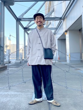 「北海道」｜ごんさん（メンズ・165cm）の春コーディネート