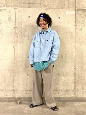 ごんさん(メンズ・165cm)の春コーディネート