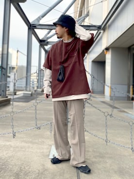 「エアリフト」｜ごんさん（メンズ・165cm）の春コーディネート