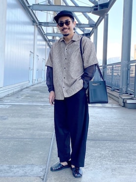 ごんさん（メンズ・165cm）の春コーディネート