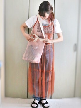 あやかさん（レディース・165cm）の夏コーディネート