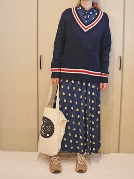 あやかさん（レディース・165cm）の秋コーディネート