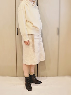 「a piece of Library（ア ピースオブライブラリー）のアイテム」を使った、あやかさん（レディース・165cm）の冬コーディネート