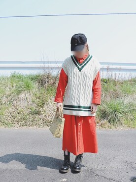 あやかさん（レディース・165cm）の春コーディネート