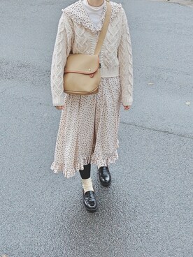 Ray BEAMS（レイビームス）の「Ray BEAMS / ビッグカラー ドット柄  