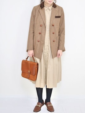 あやかさん（レディース・165cm）の秋コーディネート