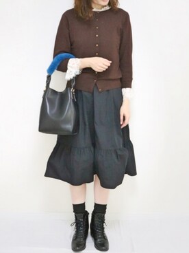 あやかさん（レディース・165cm）の秋コーディネート