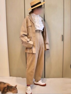 あやかさん（レディース・165cm）の春コーディネート