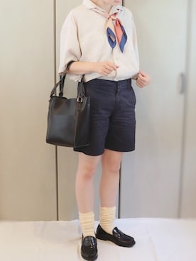 「apres jour（アプレジュール）のアイテム（財布/小物）」を使った、あやかさん（レディース・165cm）の秋コーディネート