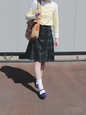 「ボーター」｜あやかさん（レディース・165cm）の春コーディネート