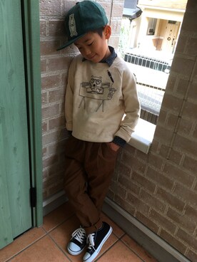 emiluさん（キッズ・126cm）の秋コーディネート