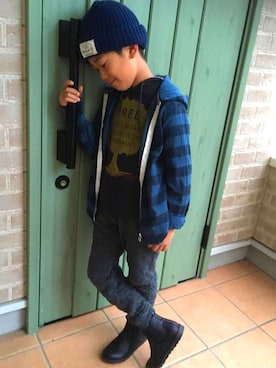 emiluさん（キッズ・126cm）の秋コーディネート