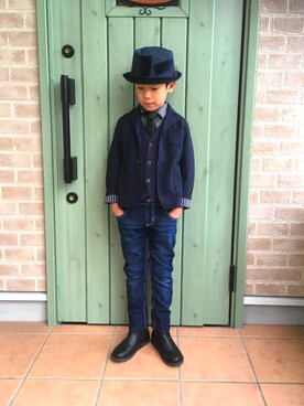emiluさん(キッズ・128cm)の冬コーディネート