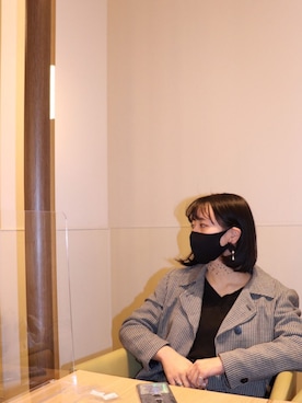 「網タイツ」｜abeliaaさん（レディース・158cm）の冬コーディネート