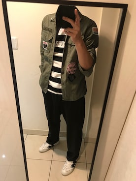 あーくんさん（メンズ・180cm）の秋コーディネート