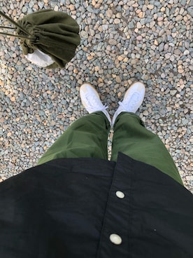 「FANEUIL（ファヌル）のアイテム」を使った、歩夢さん（レディース・156cm）の夏コーディネート