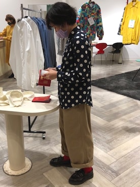 「タッセルローファー」｜歩夢さん（レディース・156cm）の秋コーディネート