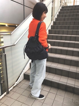 「LAZY SUSAN（レイジースーザン）のアイテム」を使った、LAZY SUSAN 新宿ミロード店さん（レディース・159cm）の秋コーディネート