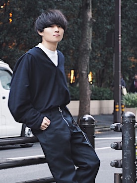 「STUDIOUS SELECT(STUDIOUS SELECT)」｜「アイテム（その他）」を使った、Ryoさん（メンズ・168cm）の冬コーディネート
