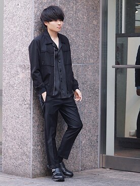 「STUDIOUS SELECT(STUDIOUS SELECT)」｜「アイテム（その他）」を使った、Ryoさん（メンズ・168cm）の春コーディネート
