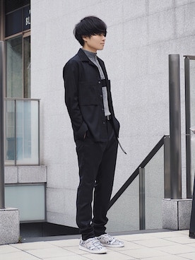 「STUDIOUS SELECT(STUDIOUS SELECT)」｜「アイテム（その他）」を使った、Ryoさん（メンズ・168cm）の春コーディネート
