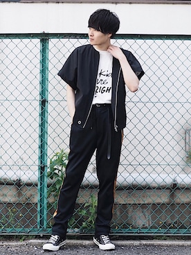 「STUDIOUS SELECT(STUDIOUS SELECT)」｜「アイテム（その他）」を使った、Ryoさん（メンズ・168cm）の春コーディネート